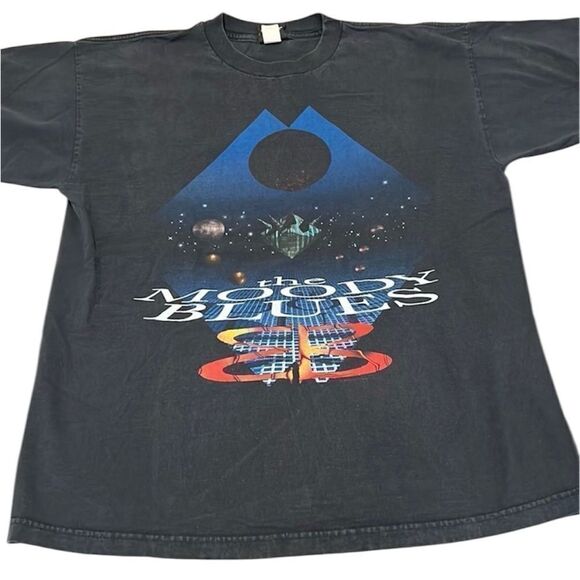 giant Other - Vintage mens size XL authentic 1998 Moody Blues band T-shirt GVC